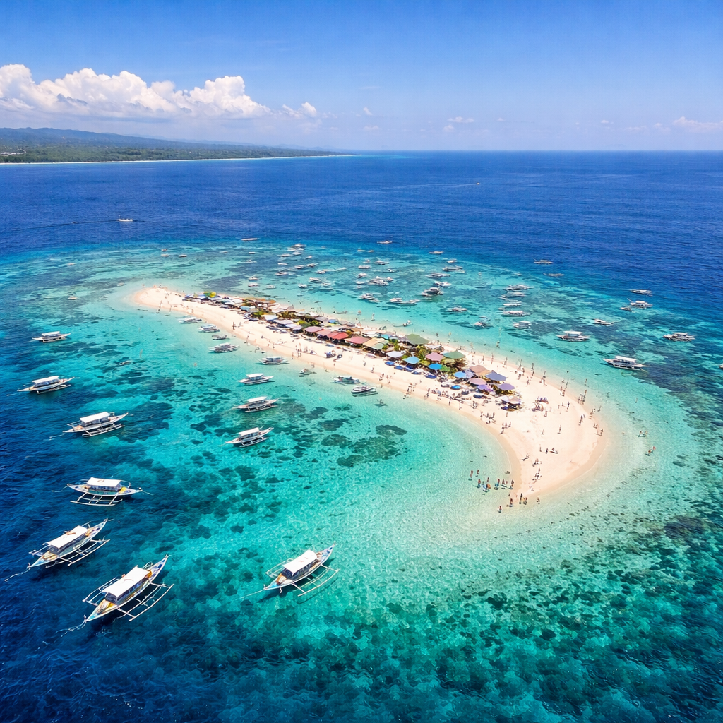 Panglao Island Bohol - pristine white sand beaches, crystal-clear waters, and world-class diving spots
